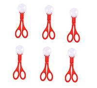 ERINGOGO 6 pièces Kit Attrape Insectes pour Garçon Fille Pinces et Ciseaux Scooper Rouges Jeu Éducatif Extérieur Sûr pour Attraper Insectes Blesser Camping et Activités Plein Air