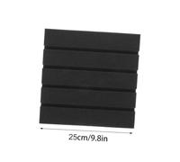 ERINGOGO 6 Pièces Panneaux Isolation Phonique Mousse Ignifuge pour Murs et Plafonds Haute Densité Bruit pour Studio et Salle Enregistrement
