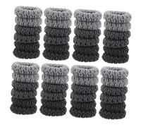 ERINGOGO 60 pièces Élastiques Cheveux Extensibles Maille Grandes Attaches pour Queue de Cheval Résistants et Confortables Accessoires Pour Femmes Filles et Garçon Fille Tenue Ferme Sans