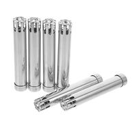 ERINGOGO 6pcs Pousse-bâtonnets de Moxa en Acier Inoxydable, Pratique et Facile à Ranger, Petit et Exquis, pour Thérapie de Moxibustion, Usage Quotidien pour Personnes Âgées Style Aléatoire