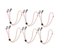 ERINGOGO 6pièces Cordon De Masque Ajustable Avec Clasp Pour Cou Et Bras Support De Masque Pratique Pour Adultes Et Prévention De Chute Lors Activités
