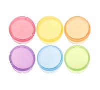 ERINGOGO 6pièces Pilulier de Voyage Miniature Organisateur de Pilules de Poche Boîte à Comprimés pour Sac à Main Petit Pilulier Rond et Vitamines