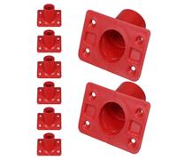 ERINGOGO 8 Manches De Rechange Pour Brosse À Récurer Adaptateur Pour Balai Et Serpillière Poignée De Nettoyage De Sol Manche Articulé Manche De Nettoyage De Sol Rouge