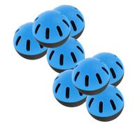 ERINGOGO 8 Pièces Balles de Baseball Souples Entraînement EVA Légères Creuses pour Débutants Adaptées Pratique Intérieure et Extérieure de Lancer Attraper et Frapper