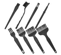 ERINGOGO 8 pièces Brosses de Nettoyage pour Rasoir Électrique Petites Brosses à Poils Durs pour Nettoyer Fentes Fines Accessoires pour Rasoir Tondeuse et Clavier Pratiques et Portables