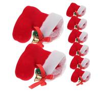 ERINGOGO 8 Pièces Noël Réutilisables Décorations Suspendues Festives pour Garçon Fille Décorations de Fête et Amusantes