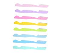 ERINGOGO 8 Pièces Tondeuse à Sourcils Plastique de Rasoirs à Sourcils Outils de Beauté Pratiques et pour Visage Emporter