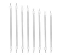 ERINGOGO 8 Pièces Tube Chauffant Infrarouge en Quartz Blanc pour Radiateur D'appoint Technologie Avancée, Chauffage Uniforme et Utilisation Polyvalente en Espaces Commerciaux
