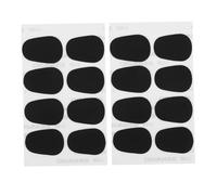 ERINGOGO 80 pièces Coussinets Silicone pour Embouchure Saxophone Protection Dentaire Confortable Patchs Étanches et Durables pour Sax Alto Ténor Soprano Accessoires Pratiques