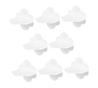 ERINGOGO 8pièces Fixations Anti-tip Pour Meubles Ancrages Muraux Adhésifs Sécurisation Des Armoires Étagères Et Meubles Divers Installation Facile Sans Perçage