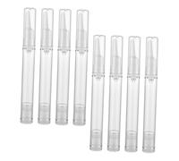 ERINGOGO 8pièces Flacons à Pompe Vide Airless Doseurs pour Lotion Crème sous Vide Petits et Pratiques pour Voyages et Activités de Plein Air