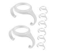 ERINGOGO 8pièces Poignées De Biberon Pour Garçon Fille De Poignées Ergonomiques Accessoires Pour Biberons Larges Faciles à Installer Et Confortables Pour Apprentissage De Alimentation