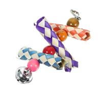 ERINGOGO À Mâcher pour Perroquet À Mâcher Suspendu pour Perroquet Friandise Coloré pour Oiseau pour Cage À Oiseaux À Mâcher pour Perroquet Jouets Colorés pour Balançoire pour
