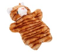 ERINGOGO à Main en Peluche pour Garçon et Filles 25Cm Jouet Sensoriel Doux et Mignon de Chat pour Histoires et Jeux Imaginatifs