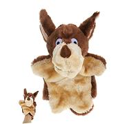 ERINGOGO à Main Peluche Loup pour Garçon Fille Interactif de et Dapprentissage Parent Garçon Fille pour Développer la Créativité Communication