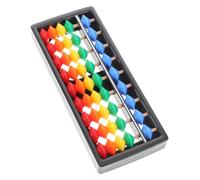 ERINGOGO Abacus Plastique Coloré avec Perles par Ligne Outil Arithmétique Mental pour Garçon Fille Boulier Chinois Éducatif pour Salle de Classe et Usage Domestique