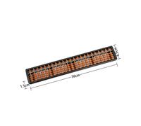 ERINGOGO Abacus Rangées pour Élèves Outil Apprentissage Arithmétique Chinois Boulier Éducatif pour Calcul Mental et Développement Cérébral