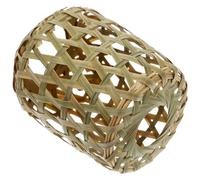 ERINGOGO Abat-jour Suspendu en Bambou Style Chinois Créatif pour Lampe de Plafond, Décoration Rustique Élégante, Protection des Yeux, Utilisation à Domicile ou Restaurant