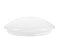 ERINGOGO Abat-jour Ventilateur de Plafond Ultra-fin 18 Cm Diamètre, Cache Lumineux en Acrylique Transparent, Diffuseur de Lumière Douce pour Salon et Chambre, Accessoire Remplacement