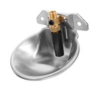 ERINGOGO Abreuvoir Automatique INOX pour Bovins et Chevaux Distributeur Eau Stable pour Ferme Durable pour Vaches Moutons et Animaux de Ferme