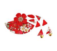 ERINGOGO Accessoire Capillaire Femme Ornement de Cheveux Tissu avec Franges Pince à Cheveux Style Kimono pour Événements Spéciaux et Quotidiens