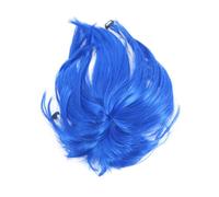 ERINGOGO Accessoire Chat Adorable Perruque Bleu pour Animaux Coiffure Créative pour Chat Et Chien Headwear Fun pour Déguisement Halloween