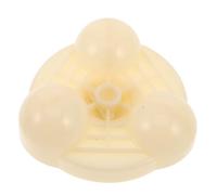 ERINGOGO Accessoire de Massage pour Fauteuil Inclinable en Plastique Têtes Triples à Rouleaux pour Détente du Cou, Dos et Épaules, Usage Spa Personnel à Domicile