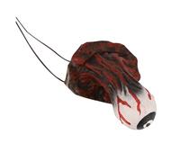 ERINGOGO Accessoire d'halloween Terrifiant Œil Artificiel Réaliste pour Fête Déguisement Horreur Décorations Maison Hantée Effet Effrayant pour Farces et Spectacles