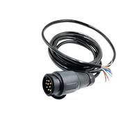 ERINGOGO Adaptateur Prise Remorque Broches à Broches Faisceau Électrique Étanche pour Caravane Camion et Semi-remorque Norme Européenne