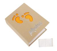 ERINGOGO Album photo de l'empreinte de bébé livre photo bébé petit album photo album photo enfants l'album photo albums photos album photo pour enfants Mini album Photobook Papier