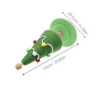 ERINGOGO Arbre à Chat Sisal Jouet à Gratter pour Chat Poteau De Noël De Griffoir pour Chaton Protection Meubles Arbre Vertical