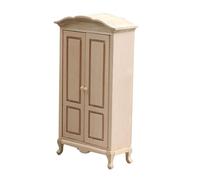 ERINGOGO Armoire Miniature Bois pour Maison de Poupée Décoration et Pratique pour Miniature Accessoire pour Créer Une Atmosphère Charmante