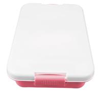 ERINGOGO Bac à Sable Plastique Portable avec Couvercle Grand Bac de Rangement Polyvalent pour Jouets et Accessoires de Jeu Intérieur Boîte de Stockage Pratique pour Sable et Petits Objets