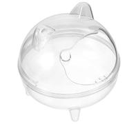 ERINGOGO Bac à Sable Transparent pour Bain Hamster et Cochons Dinde Zone de Toilette Profonde pour Hérissons et Écureuils et Facile à Observer