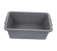 ERINGOGO Bac Rectangulaire En Plastique Robuste Multifonction Poignées, Cuve De Lavage Et Rangement Polyvalent Pour Restaurant Et Maison, 34 x 23,8 x 10,9 Cm