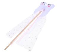 ERINGOGO Baguette Fée Garçon Fille Forme de Dent Rose pour Fête et Performance Accessoire et Facile à Manipuler pour Déguisement et Animation