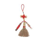 ERINGOGO Balai Décoratif Suspendu avec Amulette Chanceuse pour Table de Chevet Garçon Fille Mini Balai Anti-mauvais Esprits pour Lit Garçon Fille Amulette Feng Shui Rétro