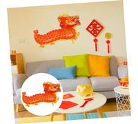 ERINGOGO Ballon Dragon pour Nouvel An Chinois Décoration Festive Rouge pour Fête Printemps Ballon pour Intérieur et Extérieur Accessoire de Lunar Year