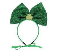 ERINGOGO Bandeau pour Chien Saint Patrick avec Nœud Accessoire De Fête Irlandaise pour Animaux De Compagnie Headdress pour Célébrations Et Photos