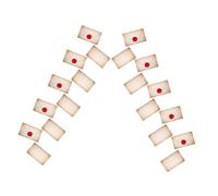 ERINGOGO Bannière Sorcier Guirlande Enveloppes Blanches Décoration Halloween pour Anniversaire Garçon et Filles et Fêtes Thématiques Suspendue 10 Enveloppes par Ficelle