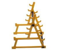 ERINGOGO Barbell Pen Holder Mini Squat Rack Double Sided Desk Organizer For Fitness Enthusiasts Gym Themed Phone Stand And Fun Desk Accessory For Home Office
