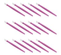 ERINGOGO Bâtonnet de Manucure Multifonction 100 Pcs Embout Caoutchouc Violet Outil Professionnel pour Pose de Strass Repousse-Cuticules Précis Applicateur Stickers et Nettoyage Ongles