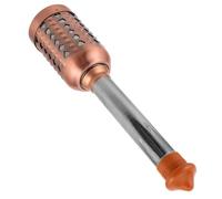 ERINGOGO Bâtonnet de Moxa Automatique en Laiton Grand Modèle Bille Roulante Outil de Massage sans Fumée pour Moxibustion Portative Maison Voyage Relaxation Corps