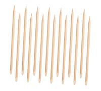 ERINGOGO Bâtonnets à Cuticules Pour Ongles Bâtons De Clous En Bois 100pcs Double Extrémité Multifonction Outils De Manucure Et Pédicure Maison Voyages