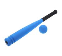 ERINGOGO Batte De Baseball en Mousse Bleu pour Garçon Et Filles 3-5 Ans Batte De Baseball Sécurisée Légère D'entraînement pour Jeux D'intérieur Et Extérieur