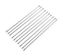 ERINGOGO Biellette Métallique M3 Double Filetage 200 MM Vis à Tête Sphérique, Connecteur de Tige de Poussée, 10 Pièces pour Modèles Réduits de Bateaux et Véhicules Radiocommandés