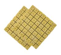 ERINGOGO Blocs de Pépinière Hors-Sol 98 Pièces en Jaune | Germination Propre et Sanitaire, Trous Prépercés, Texture Uniforme, pour Boutures et Jeunes Plants