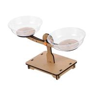 ERINGOGO Bois Pédagogique Balance de Mesure Éducatif pour Garçon Fille Apprentissage Mathématiques et Science