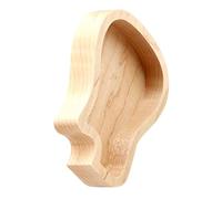 ERINGOGO Boîte à Médiators Bois De Forme De Guitare Rangement Pratique pour Médiators De Guitare Étui Bois Accessoire pour Musiciens