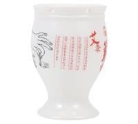 ERINGOGO Boîte à Moxibustion Pour Acupuncture Tasse à Moxa Pour Brûler Cône Petit Réservoir De Chaleur Blanc